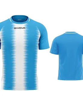 Gestreiftes Trikot - Bleu - unisex - Size: L - Givova - FashionsVida