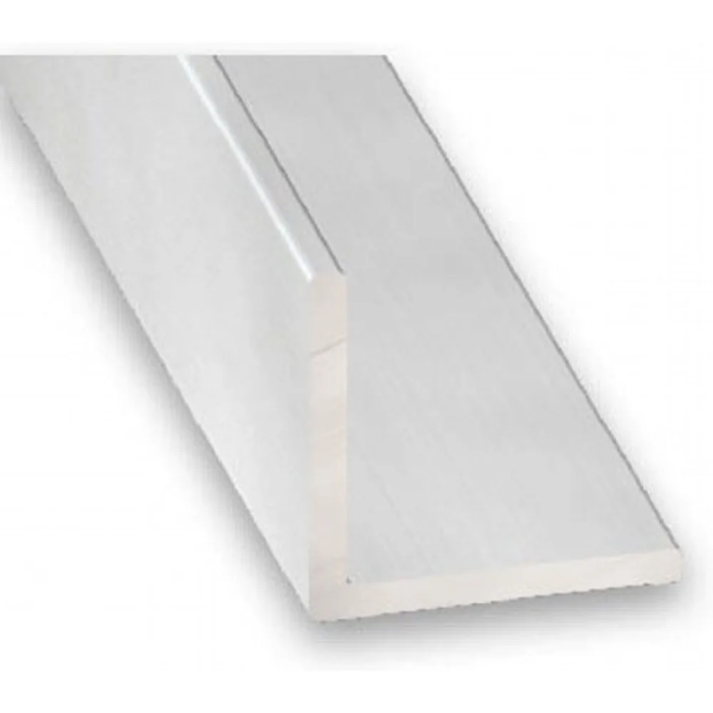 Perfil Ángulo Aluminio Anodizado Incoloro 2 m - Cqfd - FashionsVida
