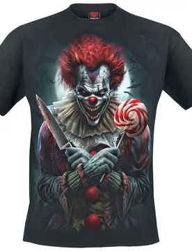 T-Shirt - Trick Or Treat - S bis 4XL - für Männer - Größe S - schwarz - Männer - male - Spiral - FashionsVida