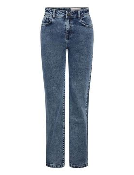 Jeans - NMYOLANDA NW WIDE JEANS AZ358MB FWD NOOS - W25L32 bis W30L32 - für Damen - Größe W27L32 - blau - Frauen - female