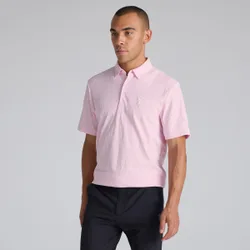 Manchester United x Golf Go-To Textured Polo Shirt Pink 2XL