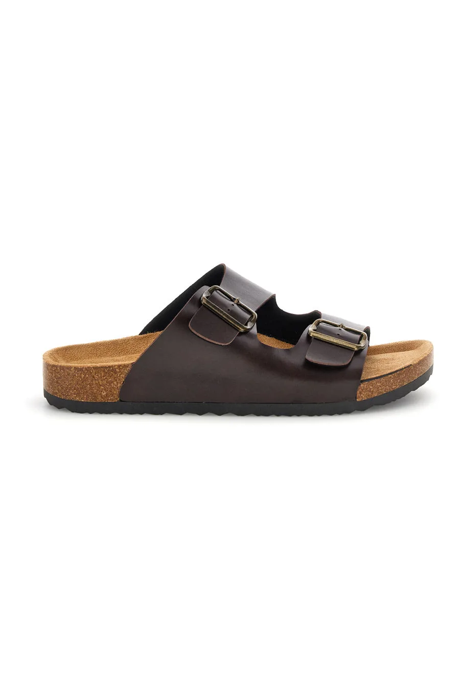 Ciabatte testa di moro doppia fibbia 120 42 - ALTEMBERG - FashionsVida