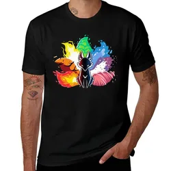 Kitsune Nine Tail fox Essential T-Shirt Lightweight Basic Short Sleeve Shirt
