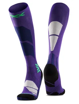 Chaussettes Ski Perform Otc Deep Purple / Light Sand EU 37-38