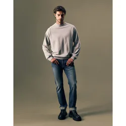Gold Regular Crew Sweatshirt Light Grey Heather Größe XL male