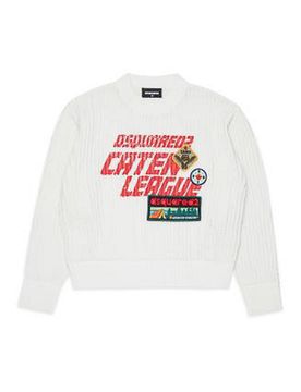 Dsquared2 Pull Con Applicazioni
