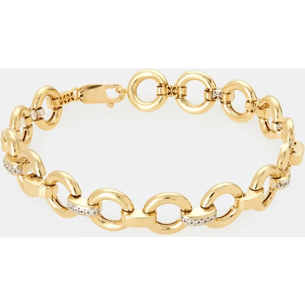 Pulsera de oro y diamantes - El Corte Inglés - FashionsVida