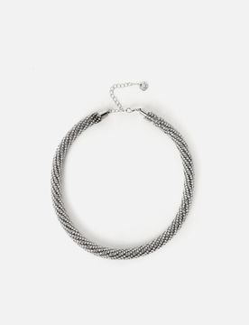 Collier court Partuki avec strass