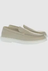 Harmont&blaine mocassini in pelle uomo beige