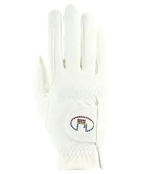 Reithandschuhe MARNE white/rainbow 8,0