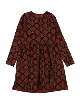 Vestido para niña Chica Marrón 3,5,7 Chica - Mini Rodini - FashionsVida