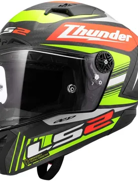 Casco Moto Integrale FF805 THUNDER GP AERO REPLICA Nero taglia S - LS2 - FashionsVida