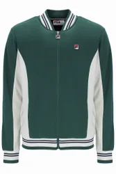 Pine Needle/ Gardenia/Black Settanta Baseball Track Top - XS