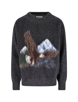 Men's Wool-Alpaca Blend Sweater