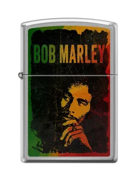 Feuerzeug - Zippo - Brushed Chrome - Lizenziertes Merchandise! - None - unisex - Bob Marley - FashionsVida