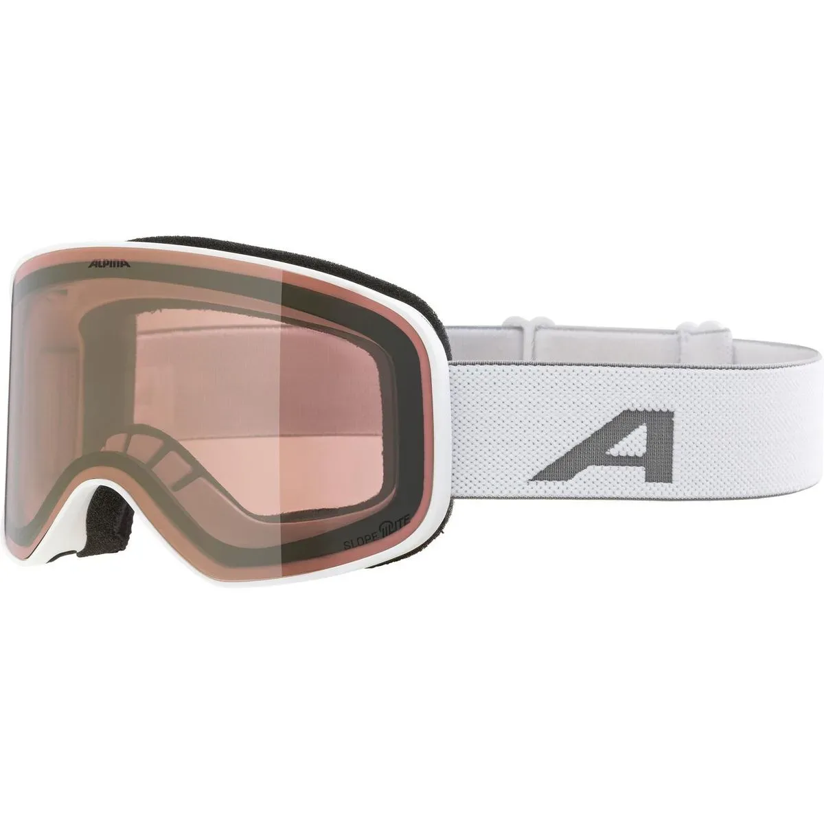 Slope Q-Lite Skibrille, weiß one size - Alpina - FashionsVida