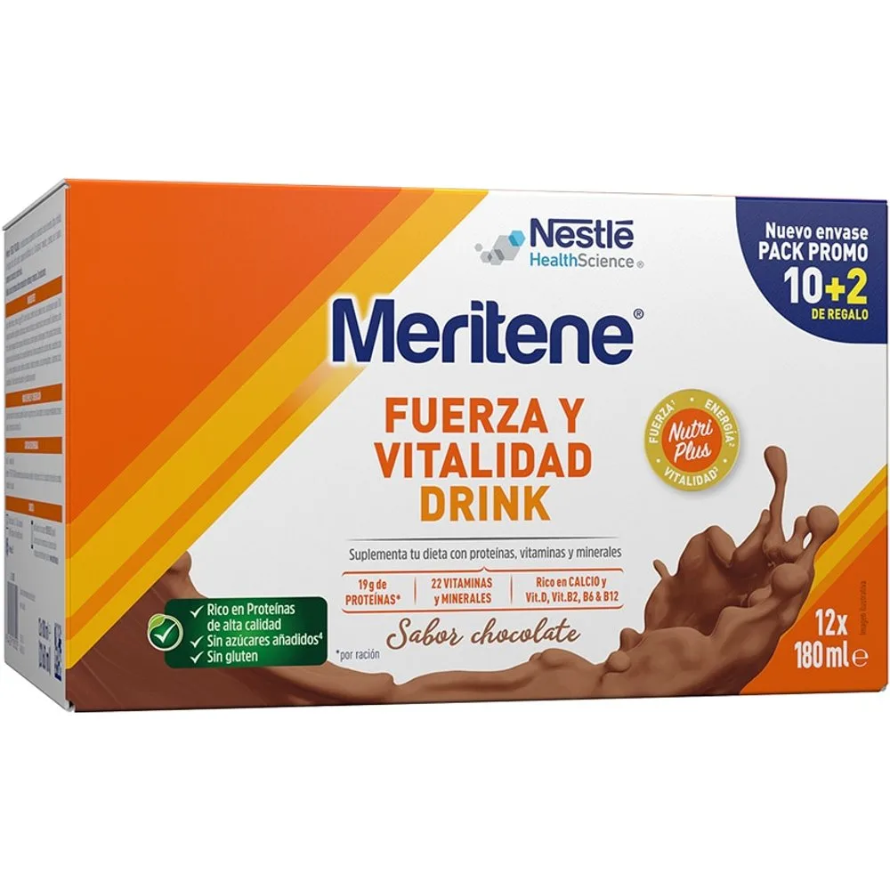 Pack Suplemento Nutricial Drink Chocolate - Meritene - FashionsVida