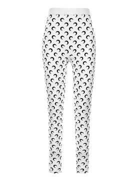 Leggings a maglia stampata