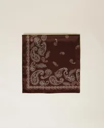 Keffieh avec imprimé foulard