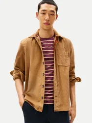 Overshirt aus Cord Braun M