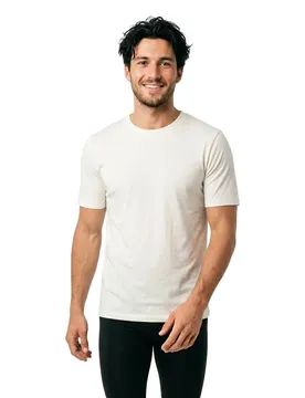 Hugo T-shirt à Manches Courtes Dulerostee Natural XL
