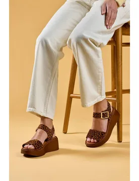 Women's Beatrix Wedge Sandal Size: 5 - Multicolor - Size: 5 - Hush puppies - FashionsVida