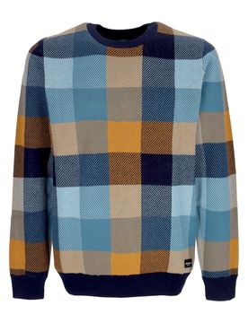 Maglione Leggero Uomo Shufflemania Knit Blue Beryl