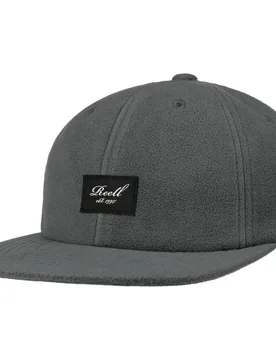 Fleece Flat Brim Cap by - grey - Female - Size: One Size - Reell - FashionsVida