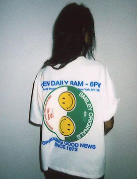 T-Shirt Smiley Yin Yang
