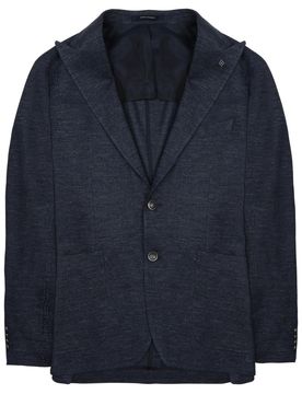 Linen-Cotton Blend Casual Jacket - Men's
