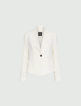 MARELLA blazer donna bianco lana