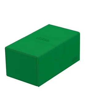 Twin Flip`n`Tray 200+ XenoSkin Monocolor Green - Ultimate Guard - FashionsVida