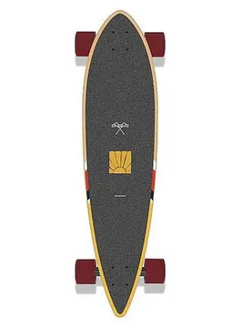 Longboard Rowing Pintail 42´´ Black / Yellow Blue / White / Red 9.5 Pouces unisex - Long Island - FashionsVida