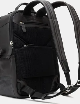 Mochila de hombre de piel pequeña - Scharlau - FashionsVida