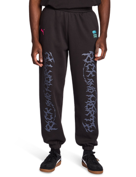 Rick & Morty Herren Hosen - Schwarz - Größe XS - Baumwoll-Fleece Black XS