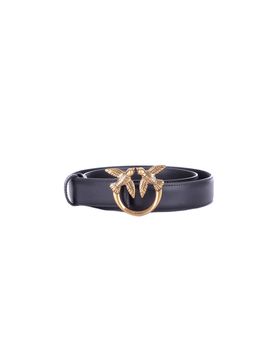 Pinko Cinture Nero gold