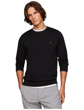Maglioncino nero classic cotton MW0MW32026
