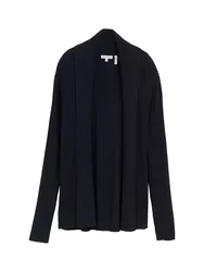 XXXL knit rib cardigan female