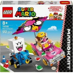 Juego de construcción Mario Kart Wario y Rey Boo Super Mario - 72038