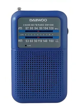 Radio Portable Dw1008bl Blue One Size unisex - Daewoo - FashionsVida
