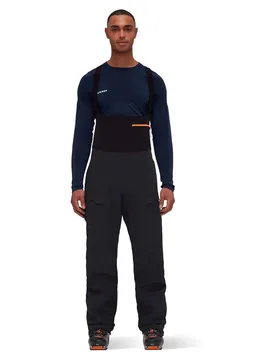 Pantalon Haldigrat Hardshell Bib Black 46 - Mammut - FashionsVida