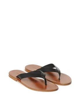 Saison 1865 Tong en cuir CATY - Saison 1865 - FashionsVida