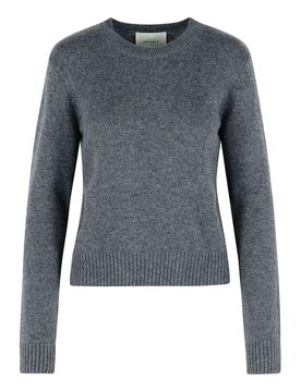 Maglia in cashmere grafite 'mable'