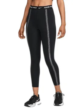 Leggings 7/8 mit hoher Taille, Damen Pro Dri-FIT - Noir - female - Size: L - Nike - FashionsVida