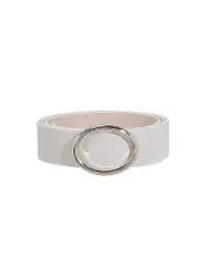 Ceinture en cuir crème 100