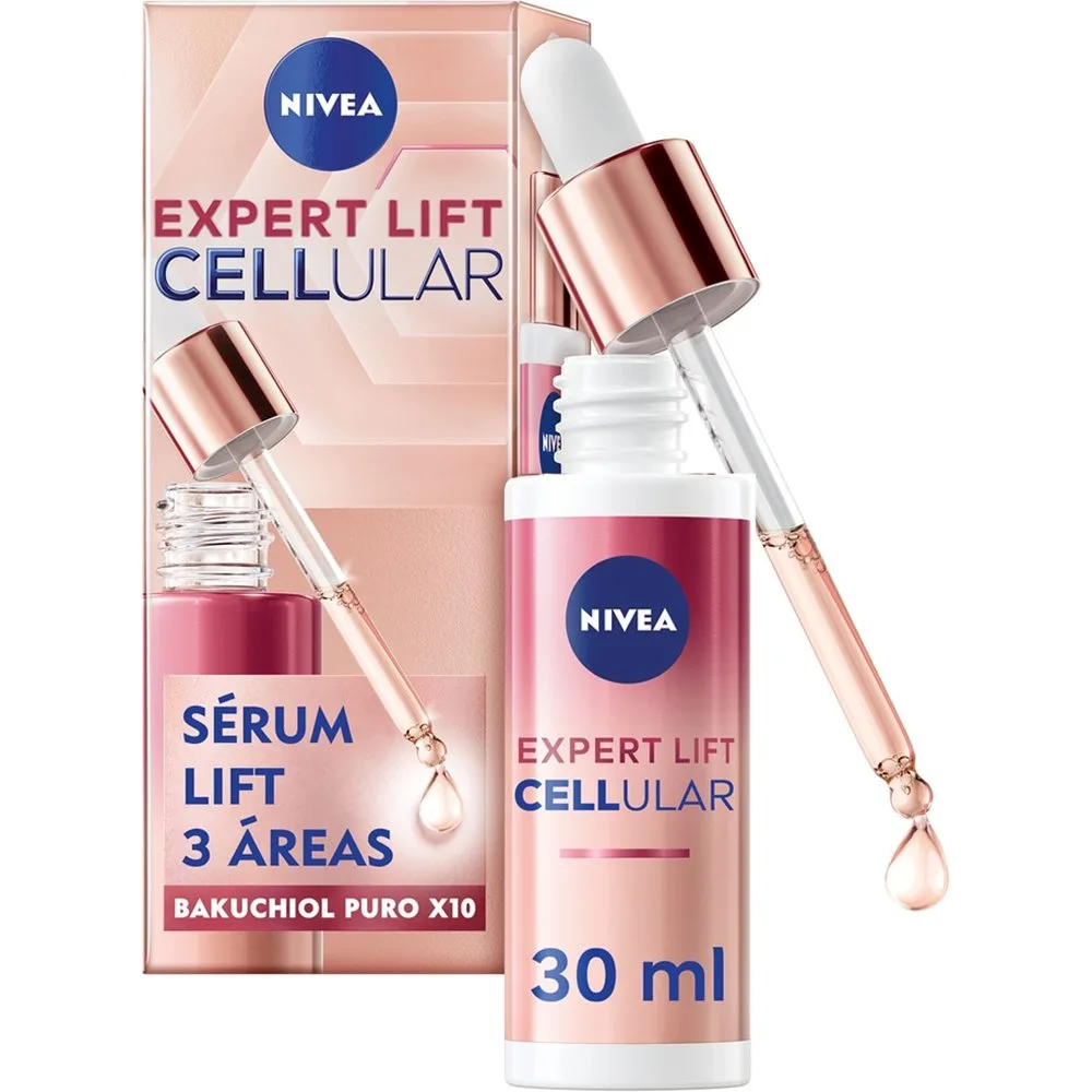 Sérum Cellular Expert Lift Bakuchiol 3 Áreas 30 ml - Nivea - FashionsVida