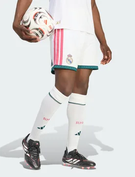 Short Home Real Madrid 26/27 L White - Adidas - FashionsVida
