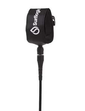 Leash De Surf Aircomp 6 Mm Black 6´ unisex