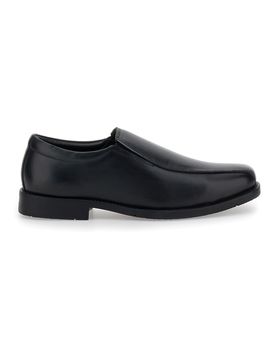 Mocassini neri eleganti slip on in pelle 02CROSS 44