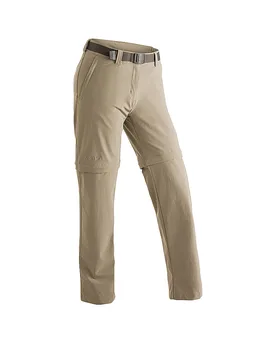 Damen Wanderhose Nata2 ZipOff beige 36 W - Maier Sports - FashionsVida